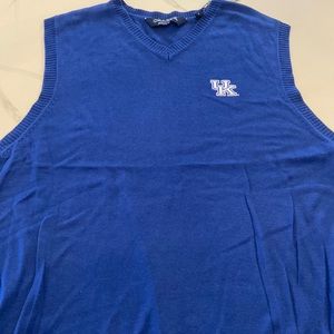 Men’s Kentucky sweater vest size large NwT